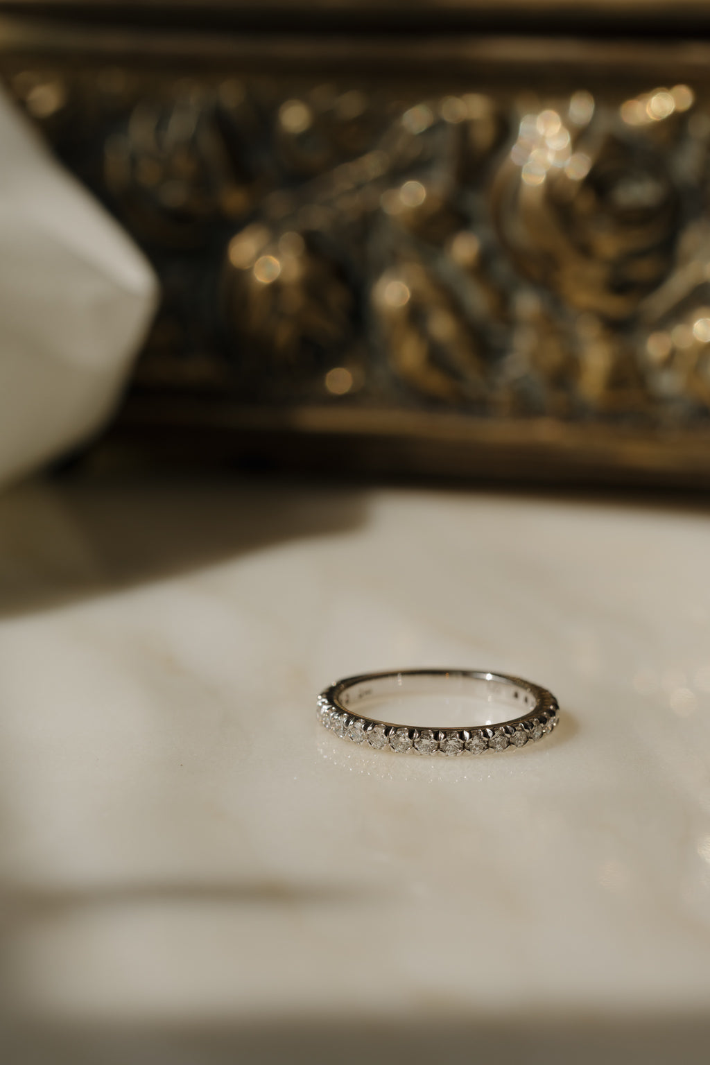 French Pave Band in Diamond