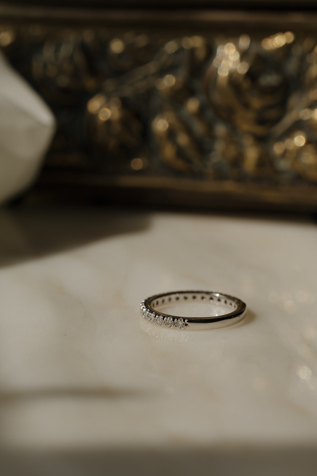 French Pave Band in Diamond