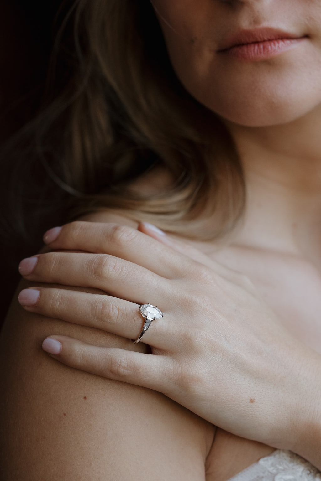 No. 10 Diamond Ring in Old Mine Oval Diamond
