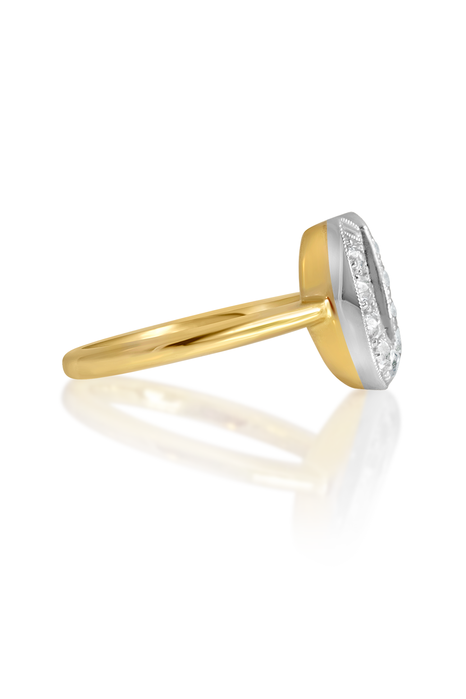 Bonne Chance Diamond Horseshoe Ring | Ready to Ship