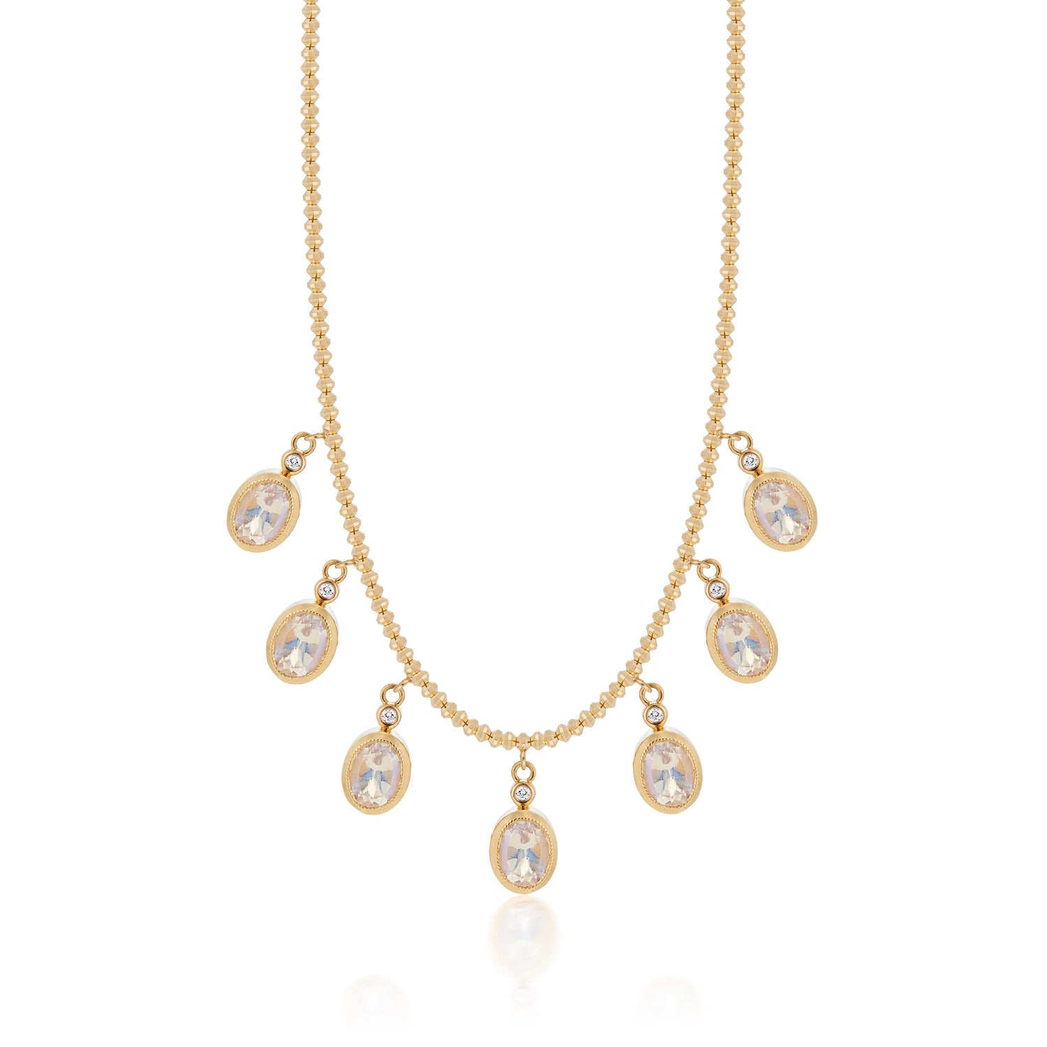Moonstone Moon River Necklace