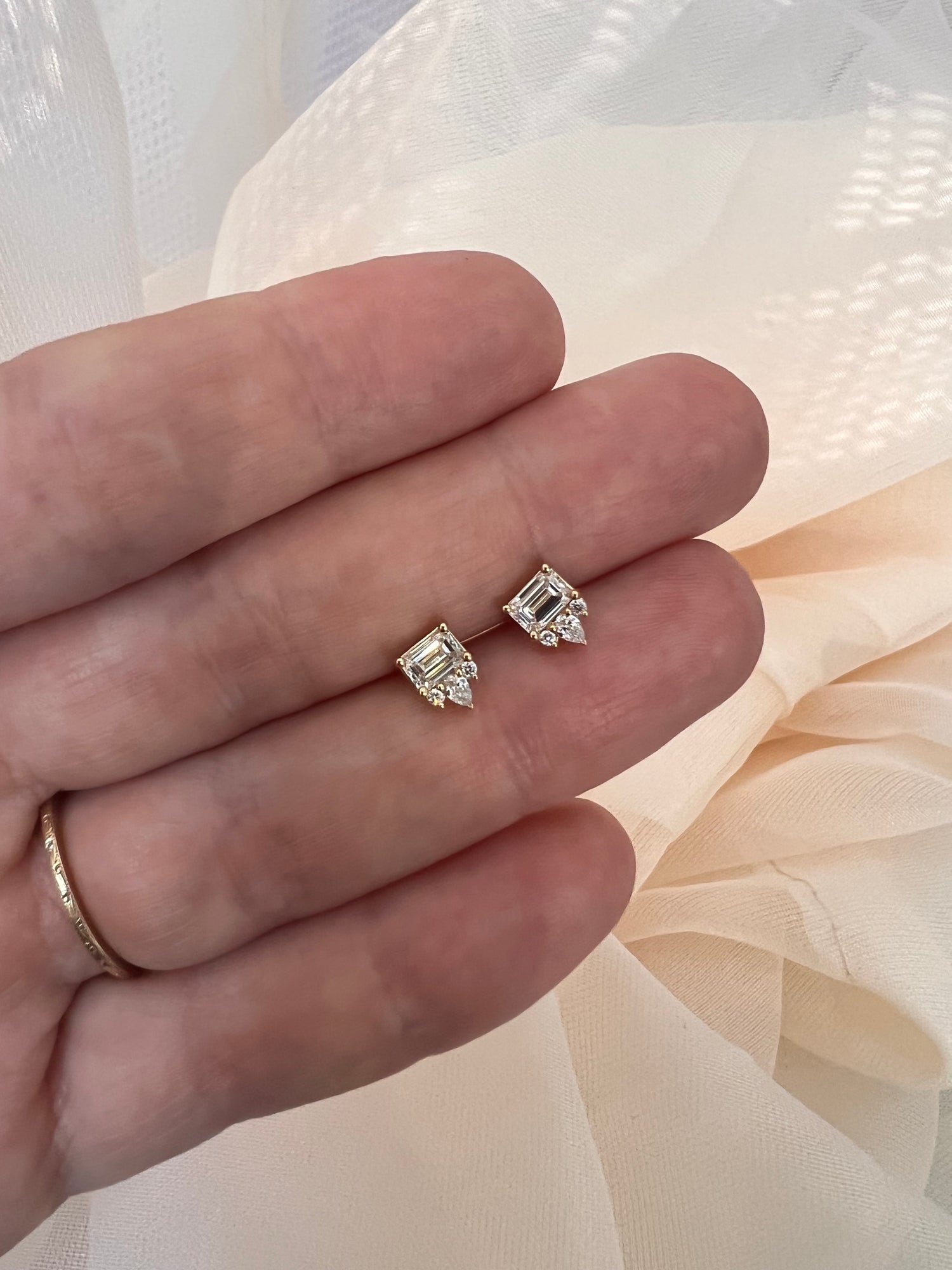 Emma Diamond Studs