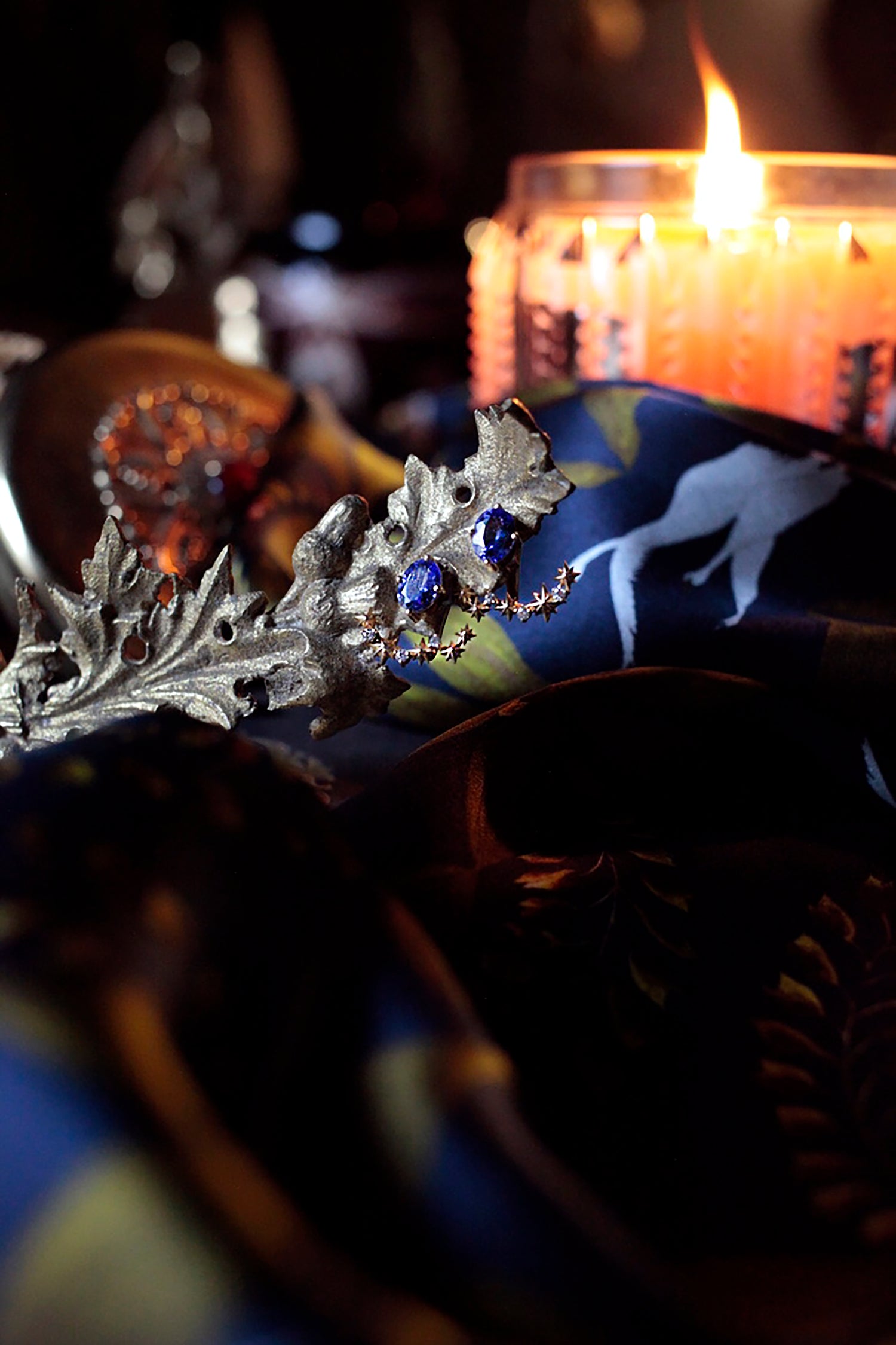 Tanzanite Starfall Earrings