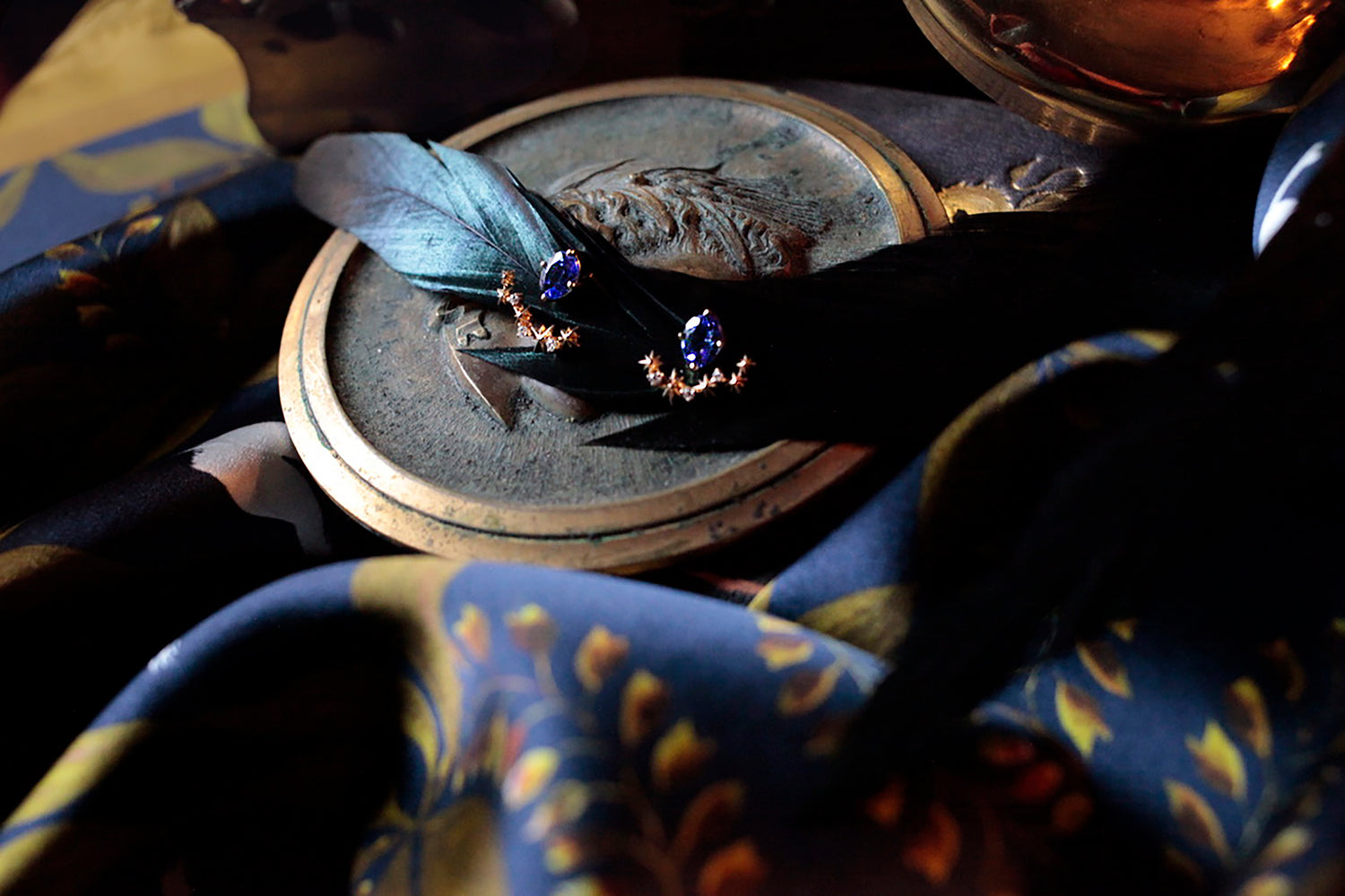 Tanzanite Starfall Earrings