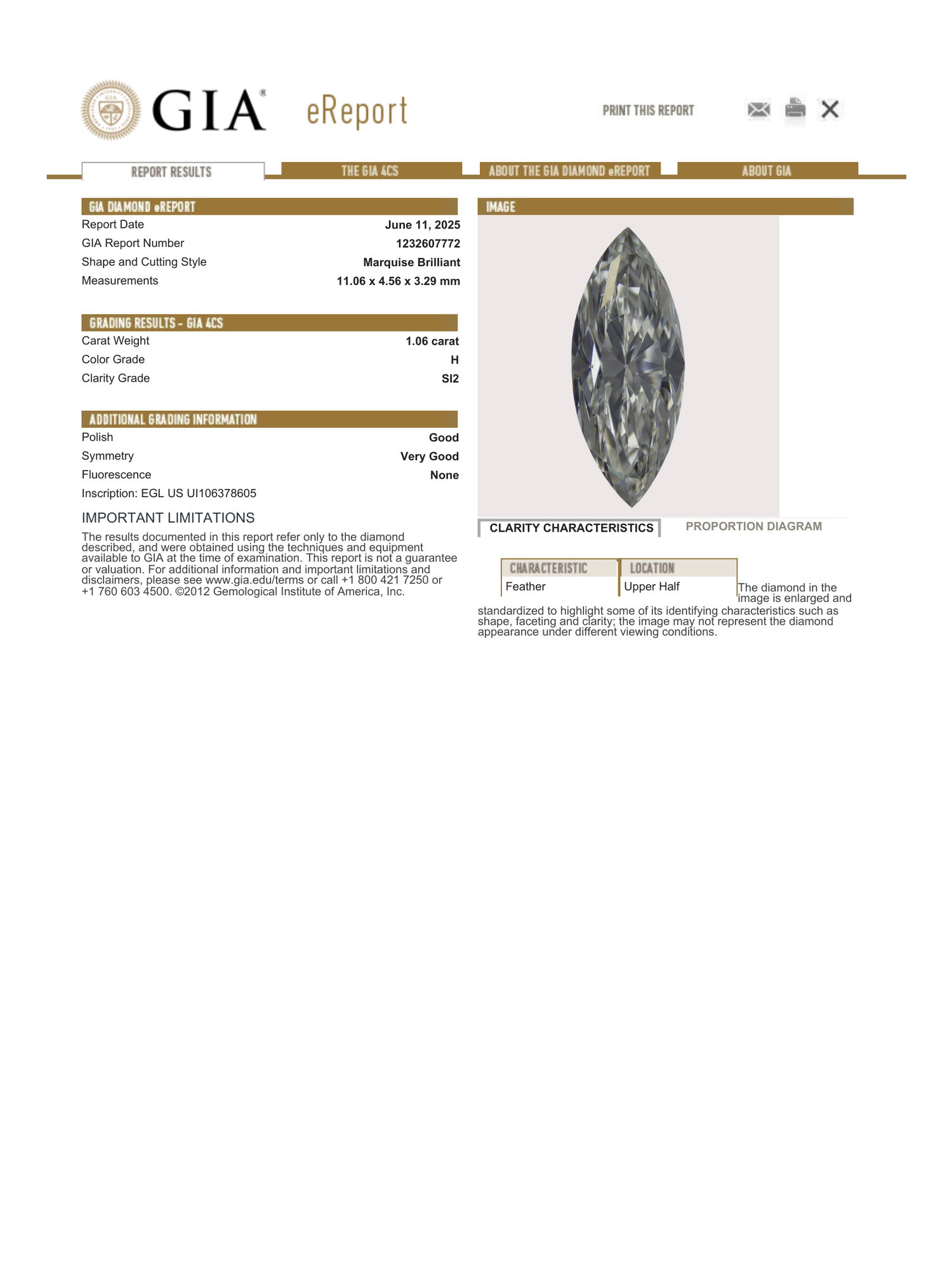 No. 06 Marquise Diamond East-West Engagement Ring I Engagement Rings Ready to Ship