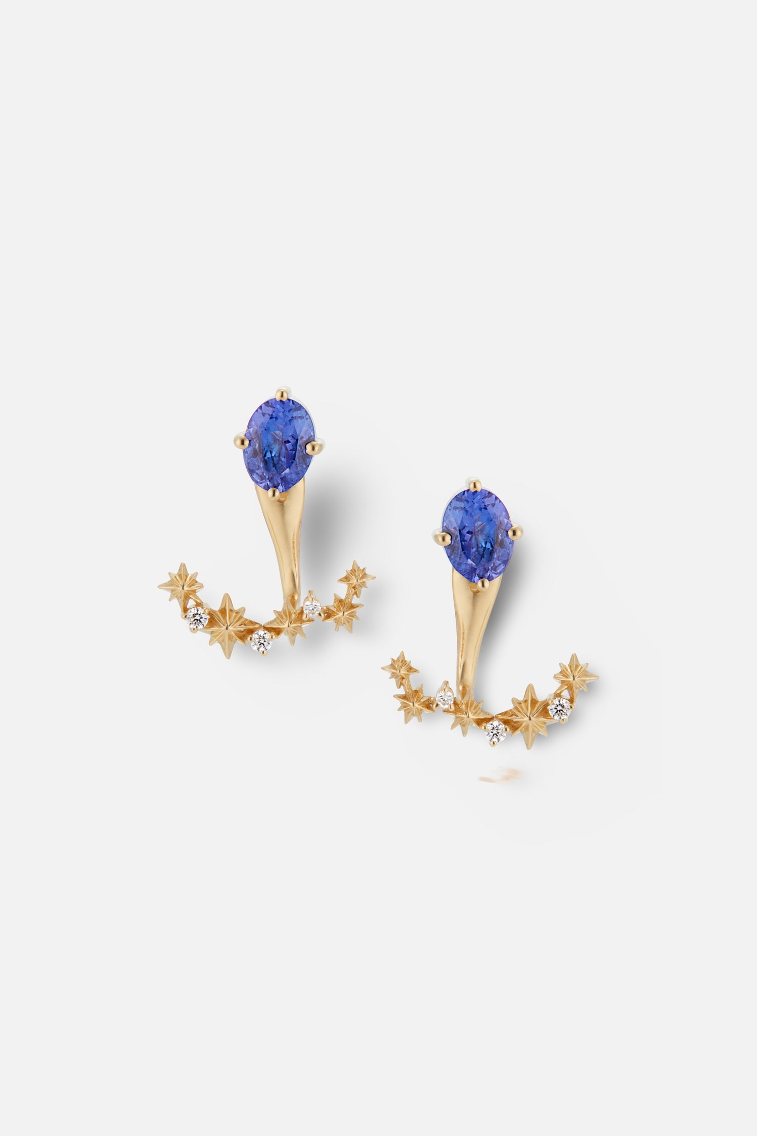 Tanzanite Starfall Earrings