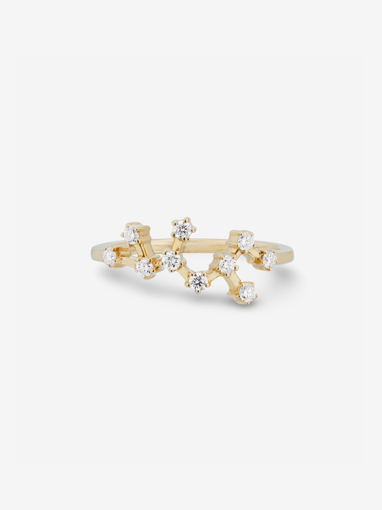 Diamond Zodiac Ring