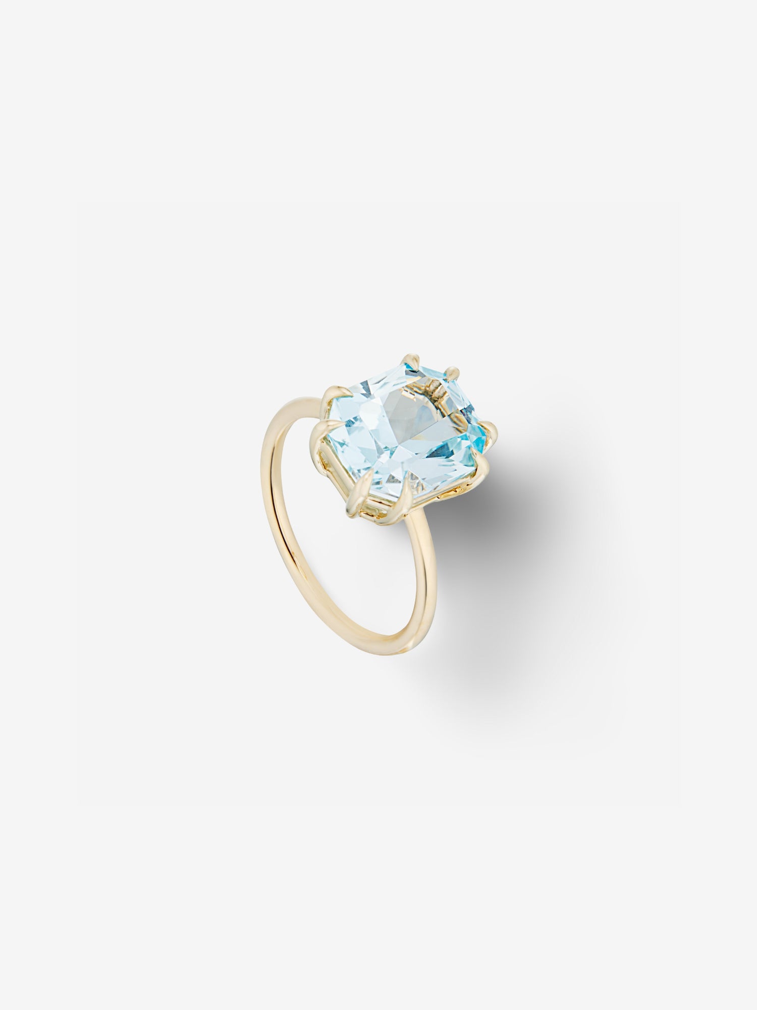 Blue Topaz Chloe Ring