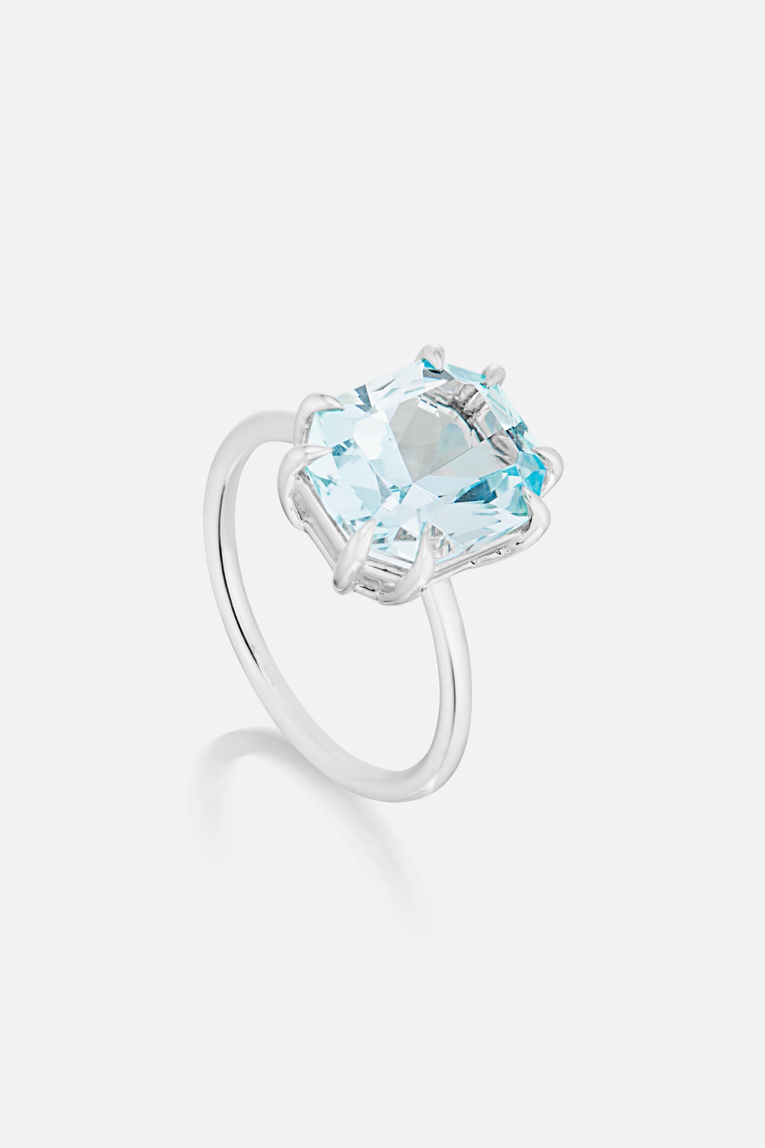 Blue Topaz Chloe Ring