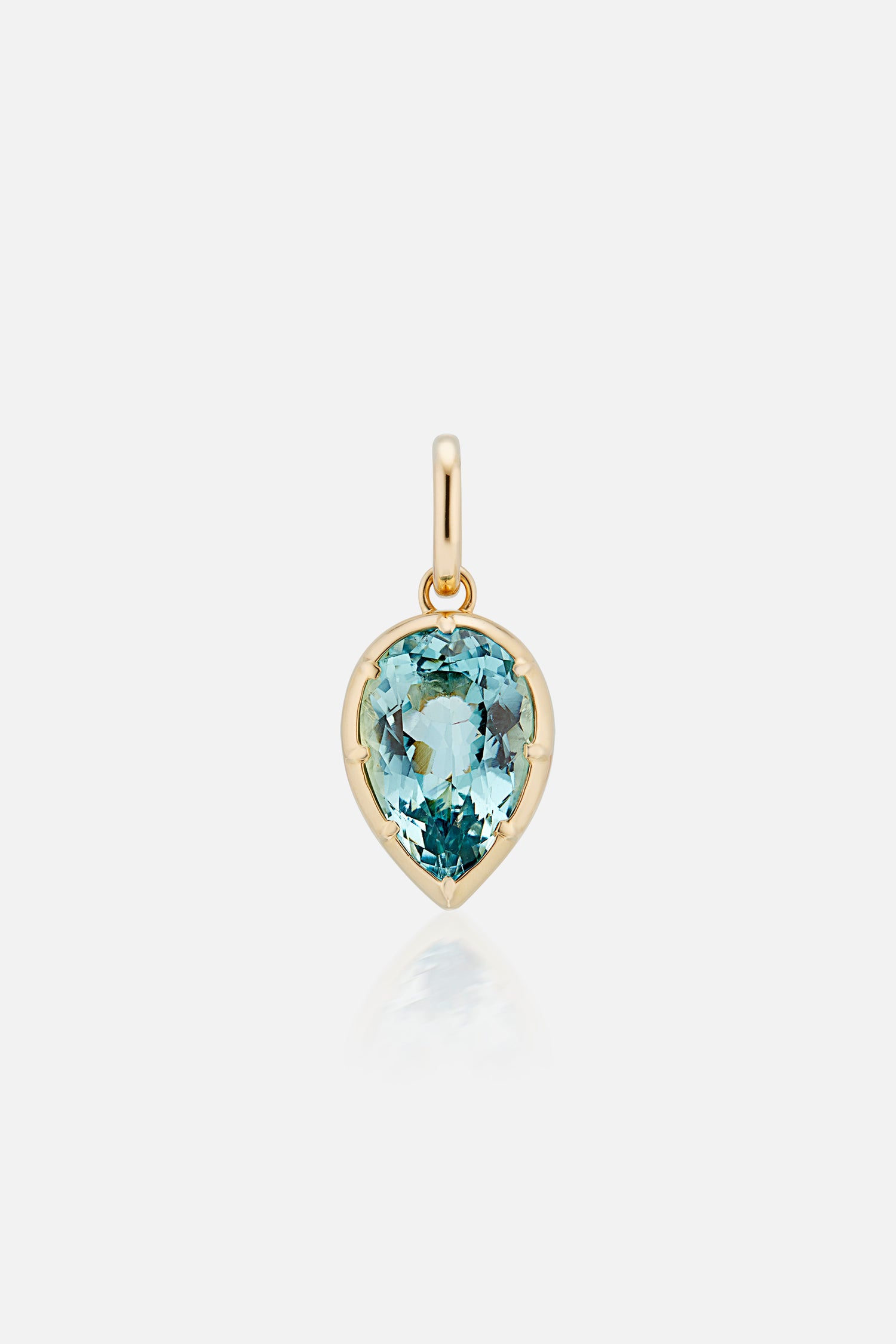 Adaline OOAK Aquamarine Pendant