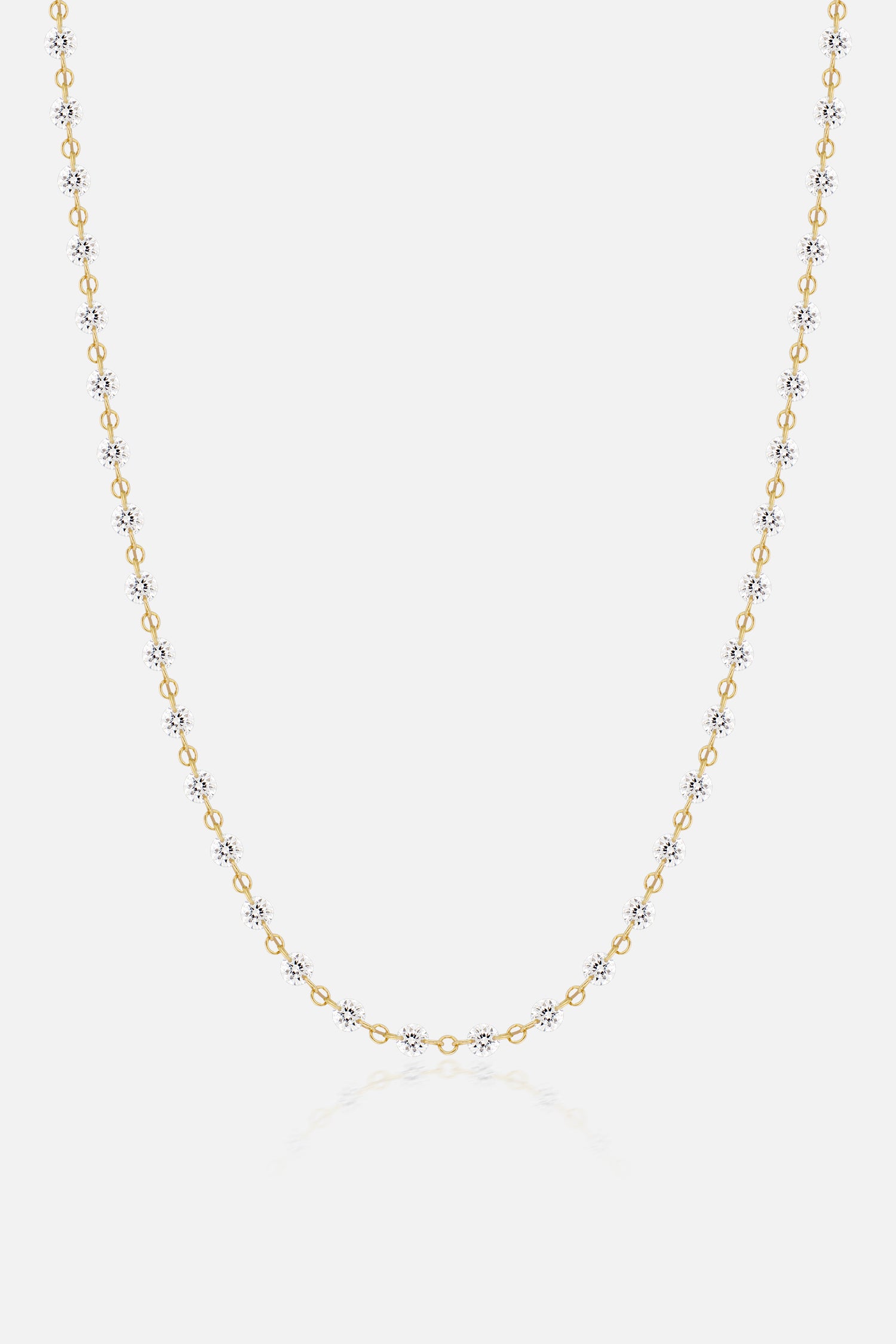 Luciole Floating Diamond Necklace
