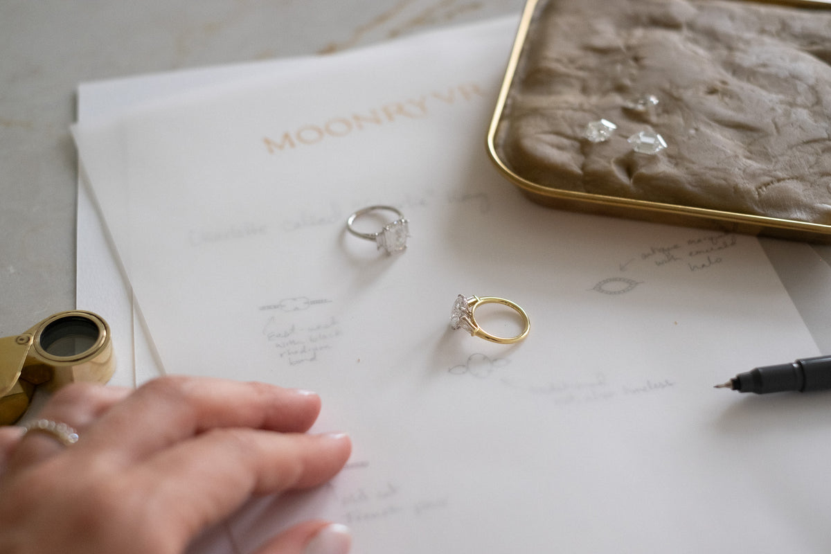 Custom Engagement Rings – Moonryvr Jewelry
