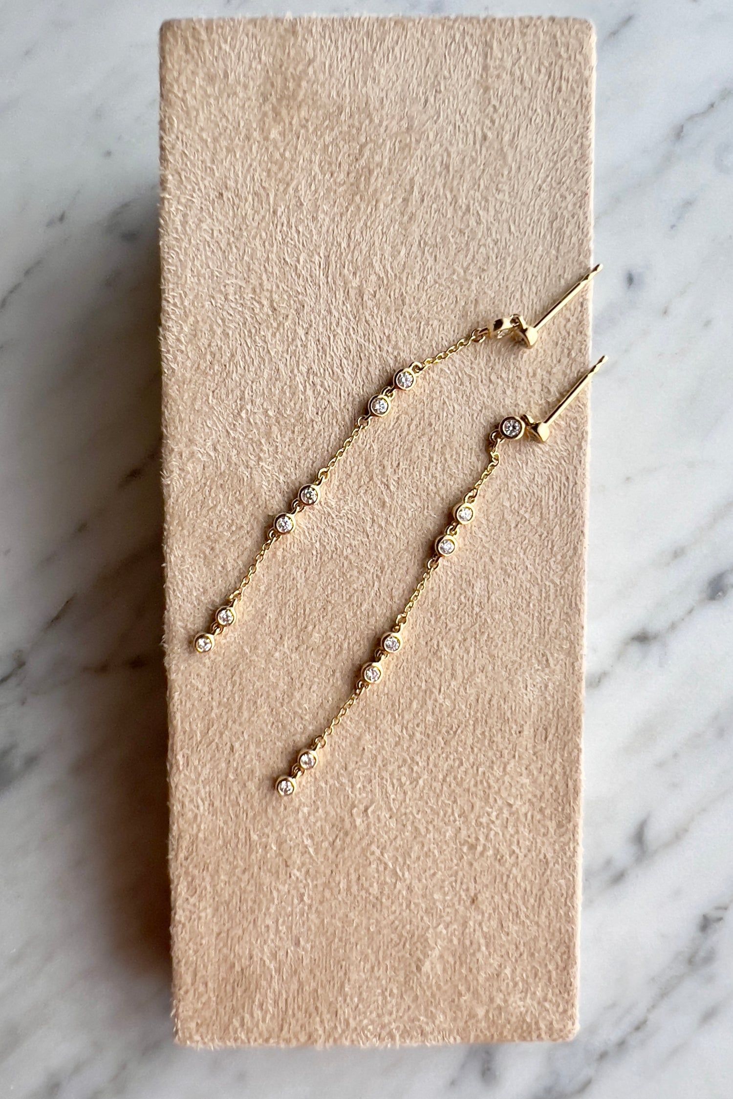 Diamond Sparkler Earrings | Ready to Ship