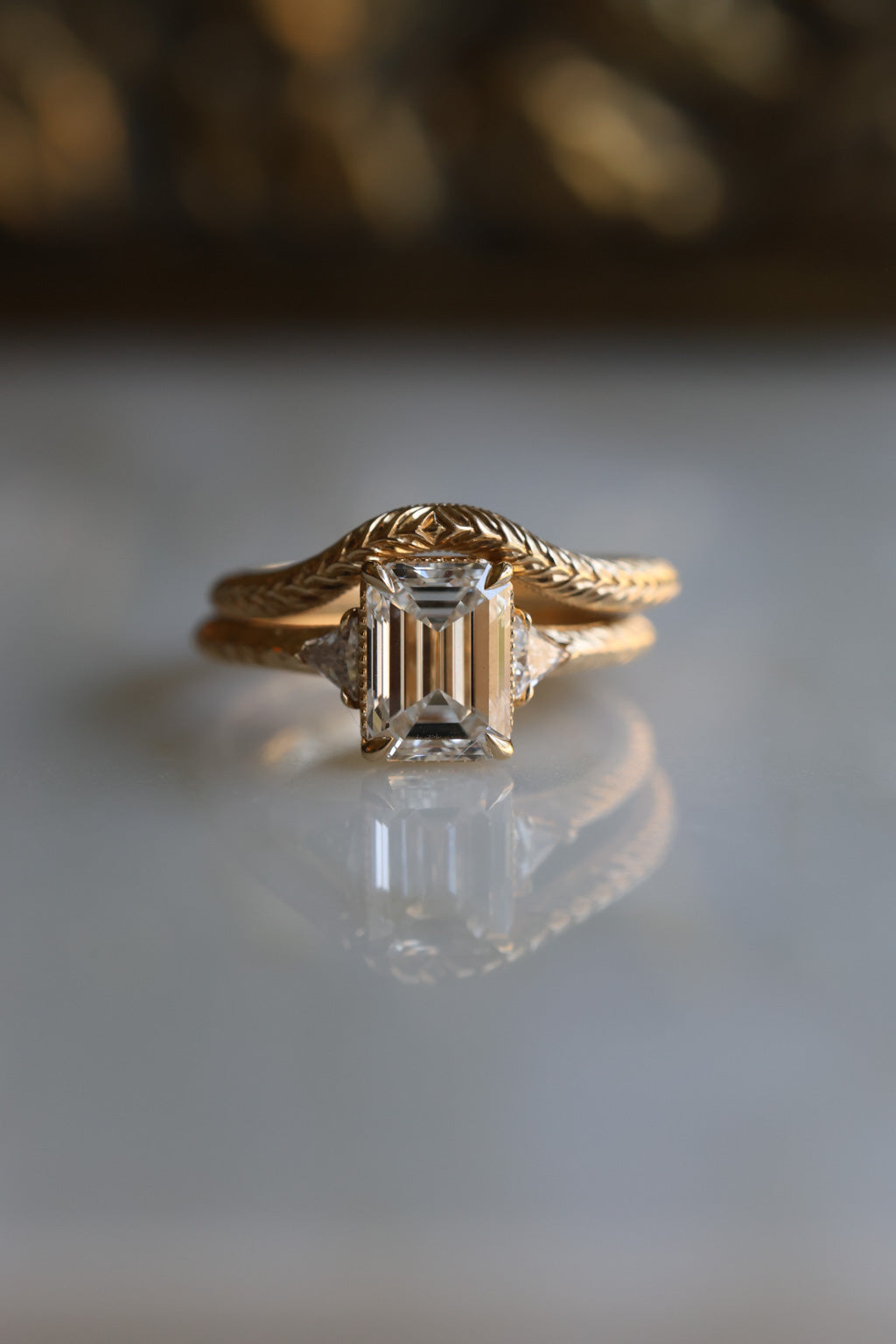 No. 12 Hand-Engraved Wedding Band
