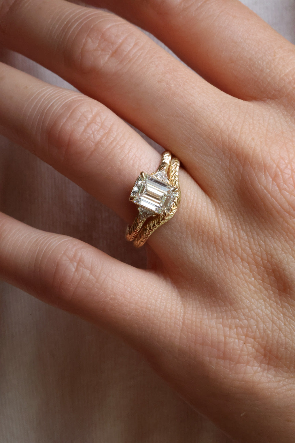 No. 12 Hand-Engraved Wedding Band