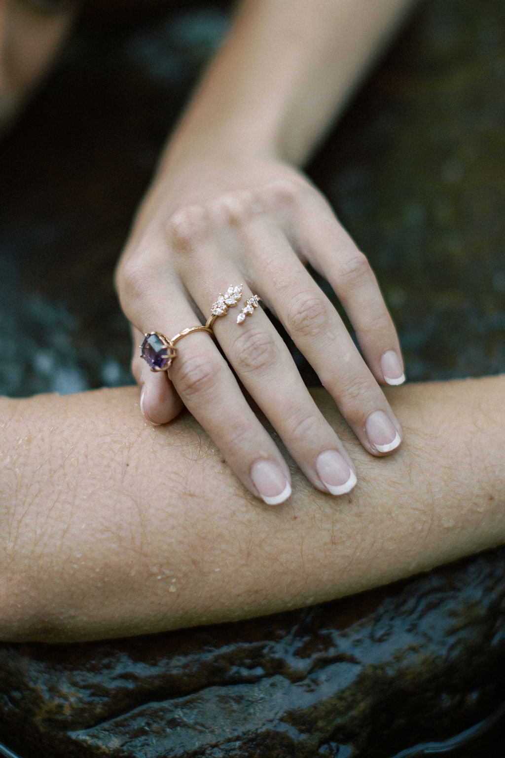 Amethyst Chloe Ring