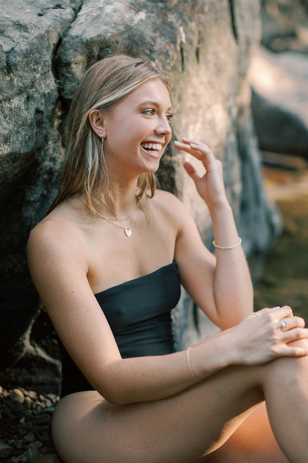 Adaline Hand-Engraved Heart Necklace