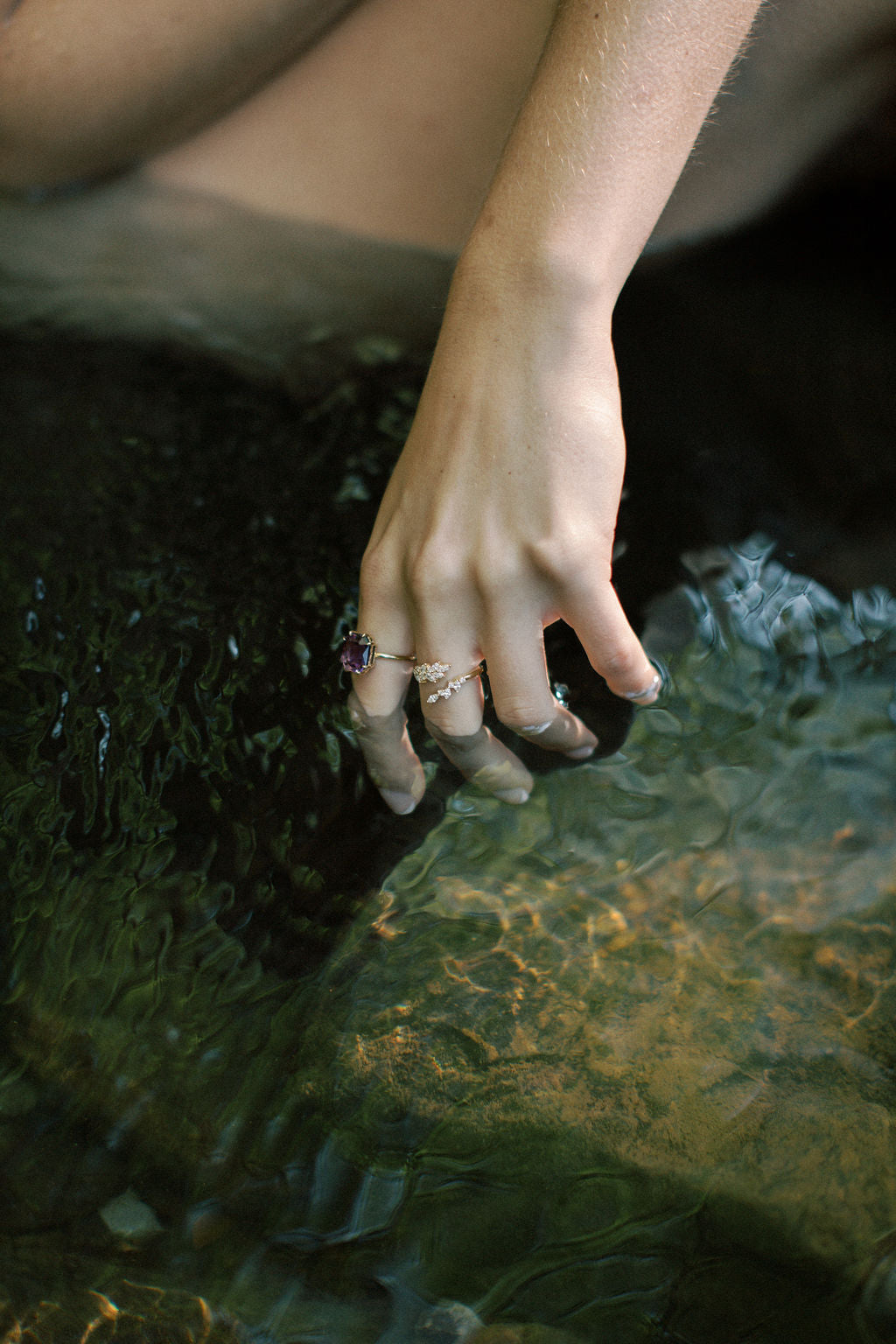 Amethyst Chloe Ring