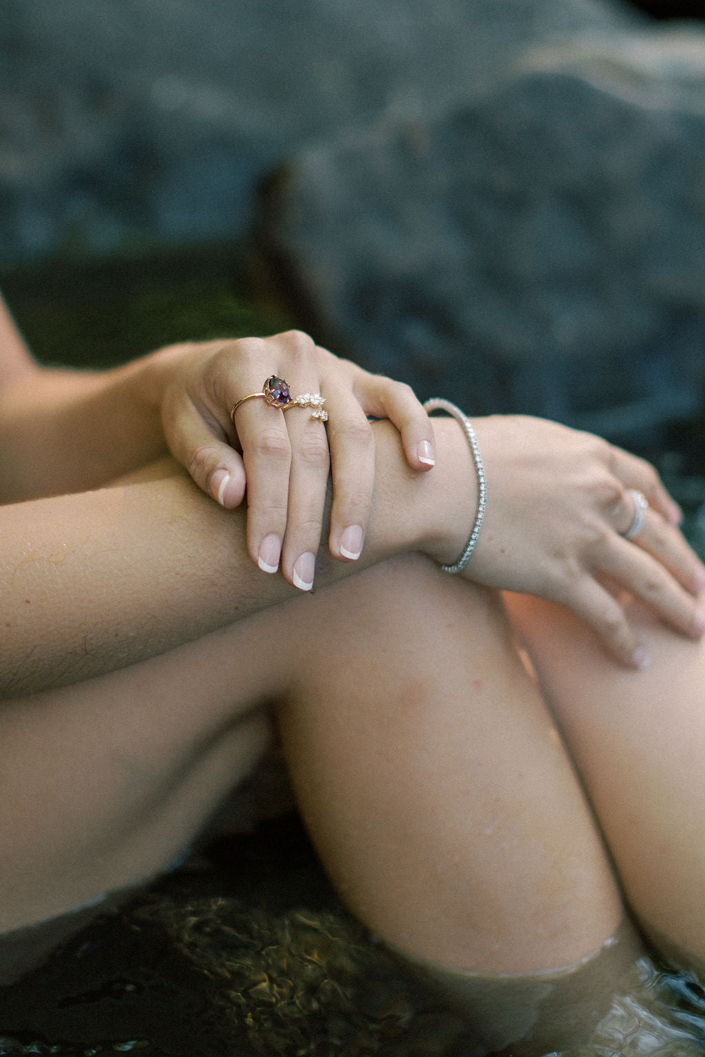 Amethyst Chloe Ring