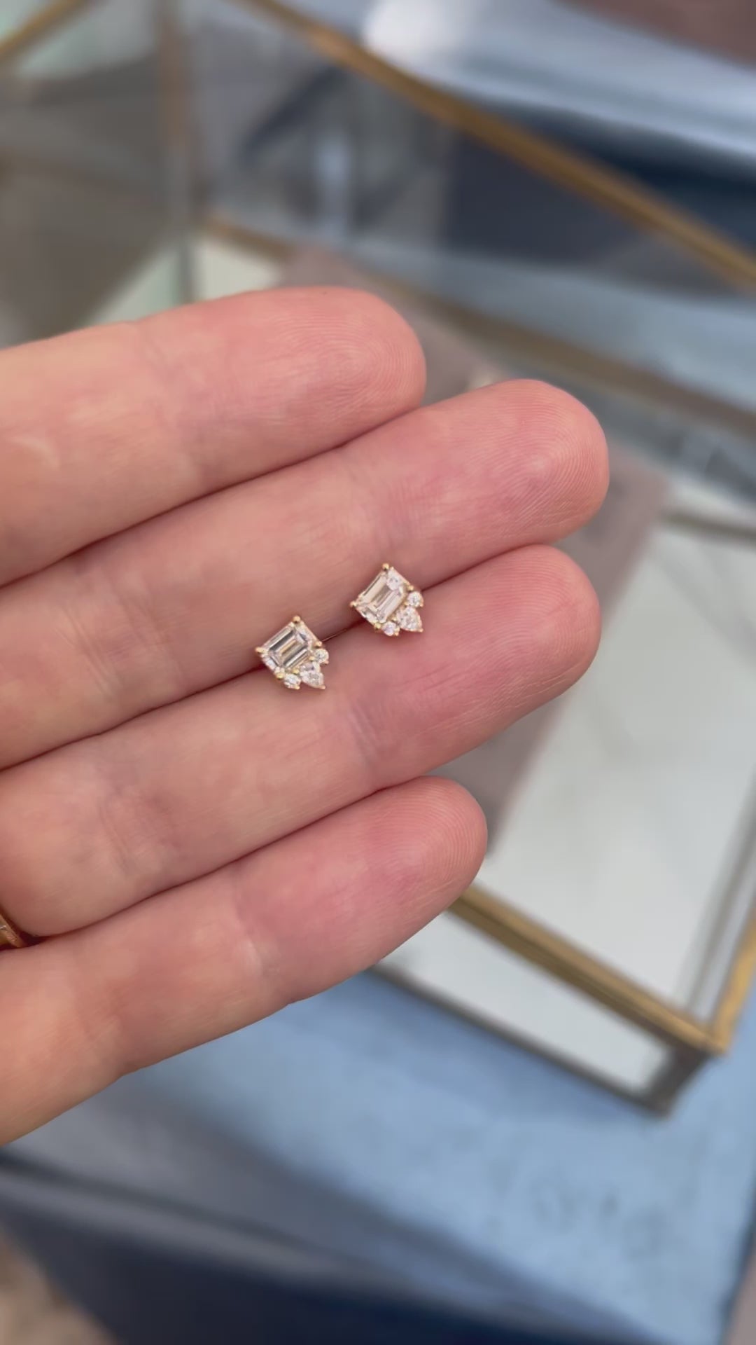 Emma Diamond Studs